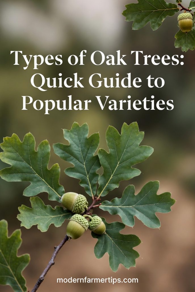 Types Of Oak Trees
