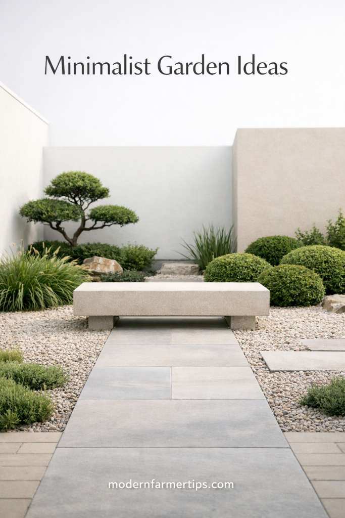 Minimalist Garden