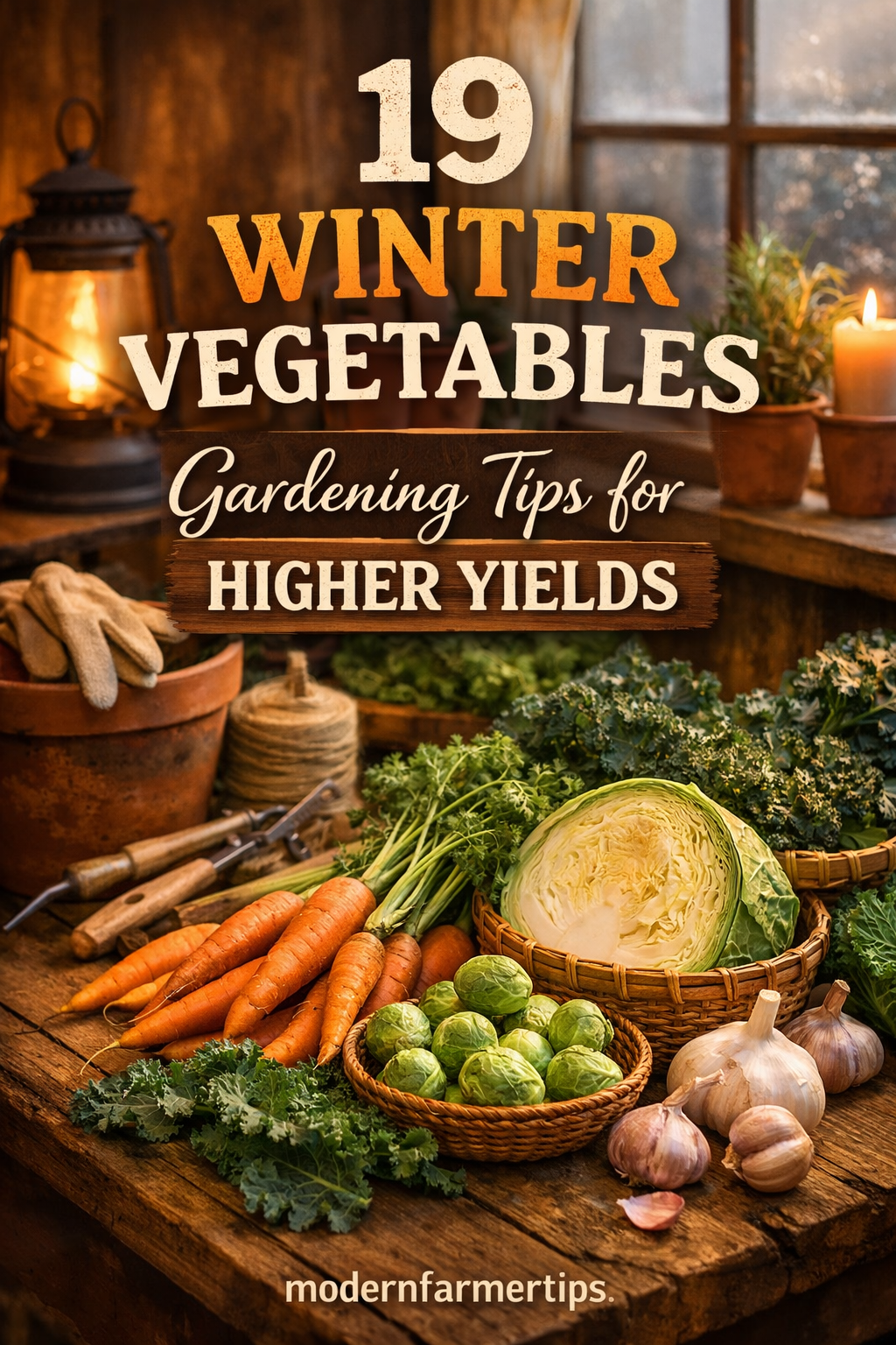 19 Winter Vegetables Gardening Tips For Higher Yields